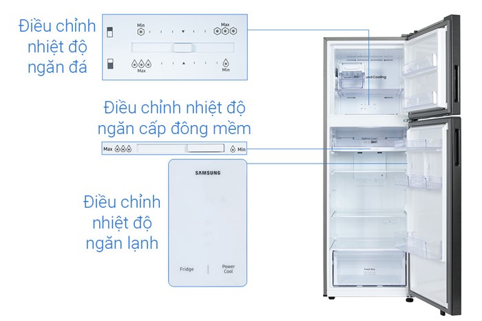 Tủ Lạnh Samsung Inverter 348 Lít RT35CG5424B1SV